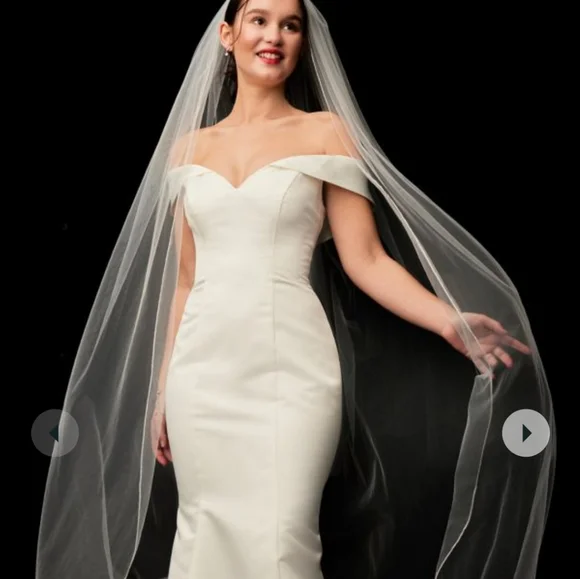 Chapel length bridal veil David's Bridal | Accessories | Chapel Length Bridal Veil | Poshmark